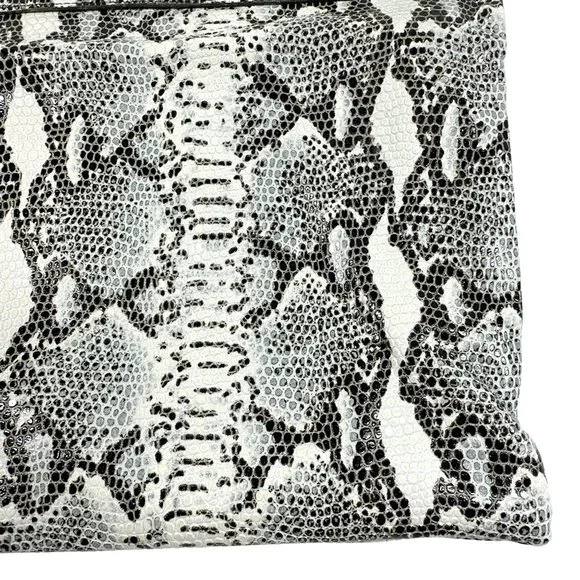 BLAIR RITCHEY Foldover Snakeskin Clutch - Picture 5 of 7